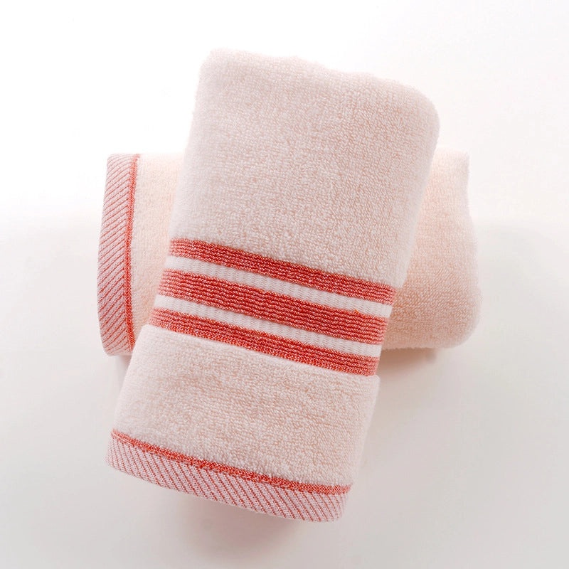 Absorbent Cotton Towel with Embroidered Logo for Household and Promotional Gifts|Home & Living - Towels & Linens