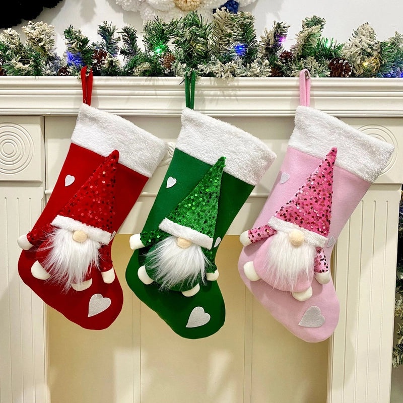 Christmas Cute Socks Doll Hanging Ornaments for Holiday Party Decorations|Christmas Decorations