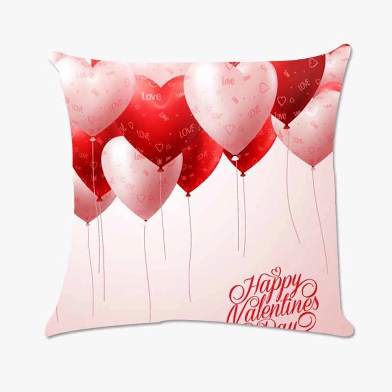 Valentine's Day Minimalist Letter Pillowcases for Couch and Sofa Super Soft Decorative Covers|Home Decor Cushions