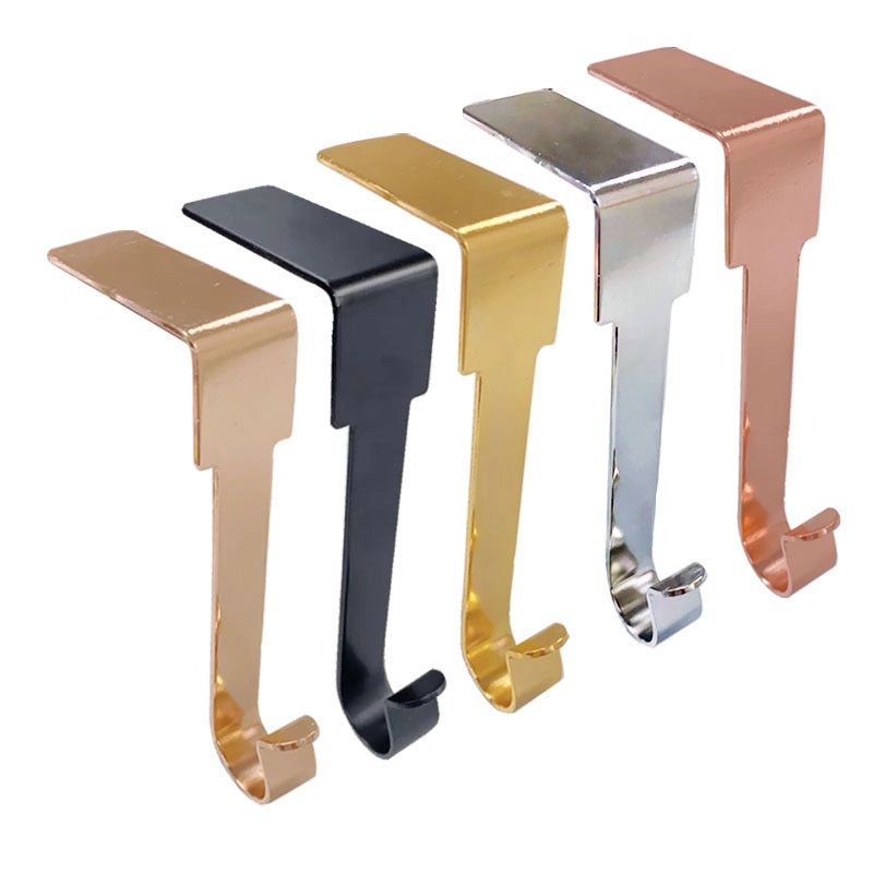 Christmas Stocking Hook | Holiday Fireplace Decor | Festive Outer Hook for Stockings | Seasonal Decorative Element | Home Holiday Accessories | F