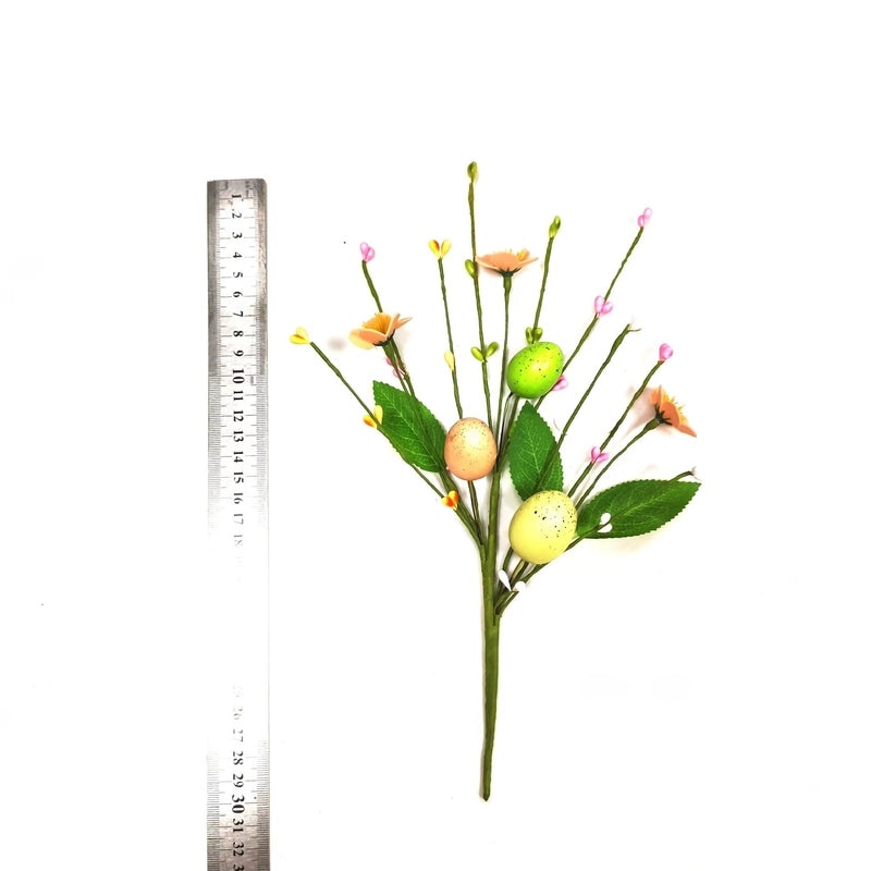 Easter Artificial Fruit and Bird Egg Stem Branches for Home Decor European Style|Home Decor