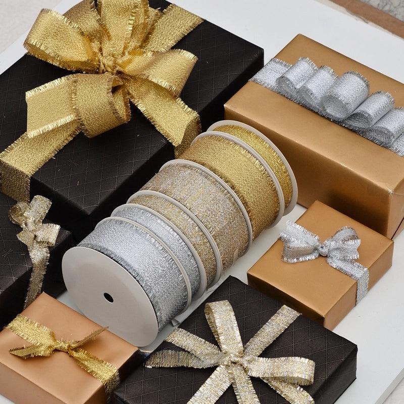 High-Quality Satin Ribbon for Gift Wrapping and Christmas Decorations | Gift Packaging & Decorative Ribbons