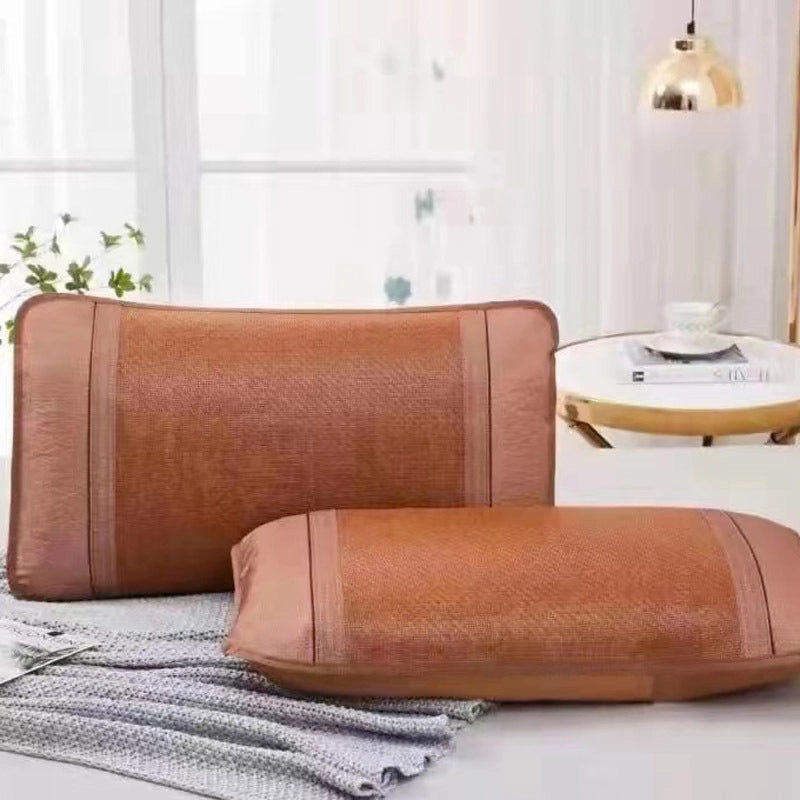Summer Rattan Pillow Cover Cool Mat Single Double Size Soft Breathable|Home Decor Bedding Accessories