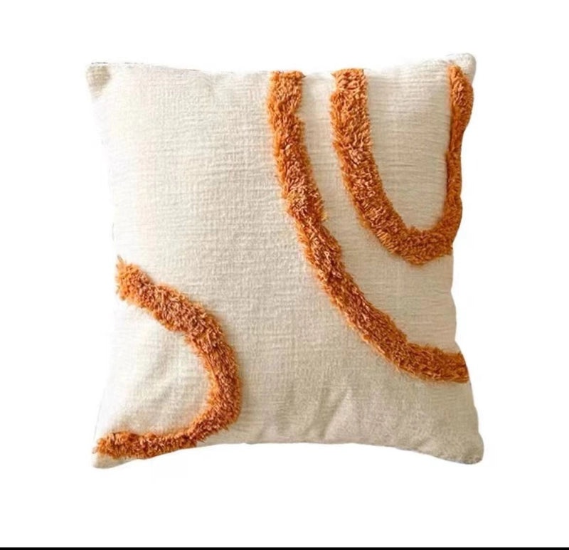 Modern Polyester Pillow Covers with Stylish Lines for Couch and Sofa Decor|Home Decor & Pillows