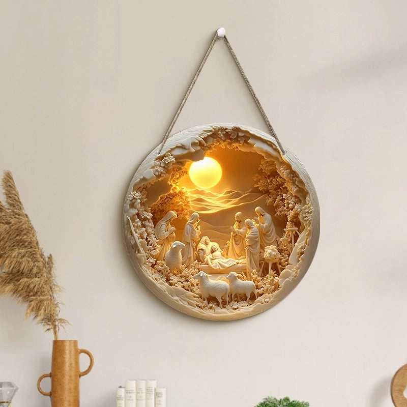 Minimalist Wooden Human Figure Christmas Party Decoration Travel Selfie Casual Elegant 1 Piece|Home Decor & Party Supplies