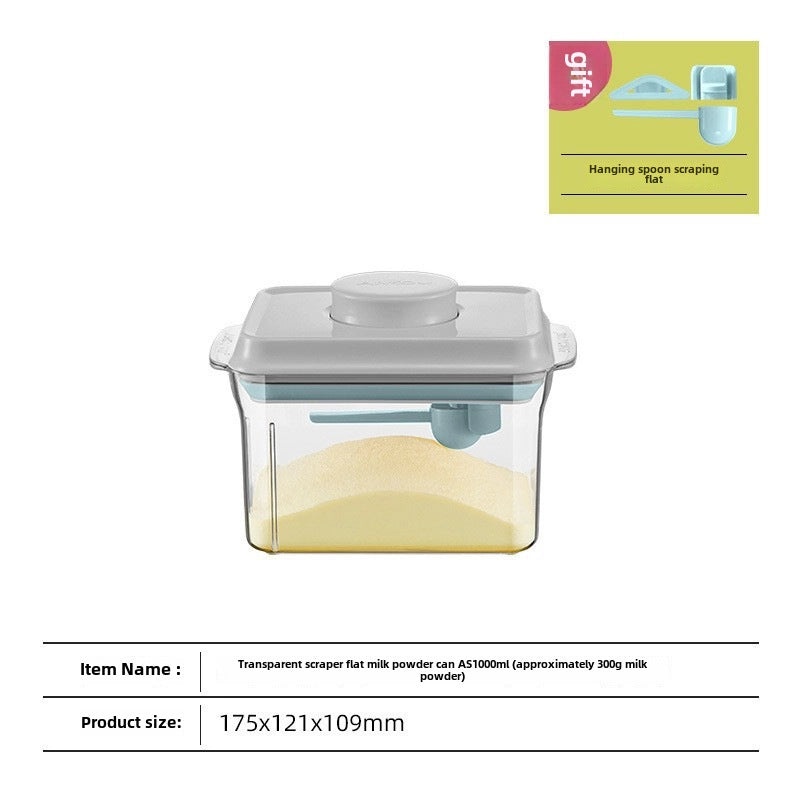 Anbutton Newborn Sealed Milk Powder Jar with Moisture-proof Food Grade Storage Box | Baby Feeding Supplies