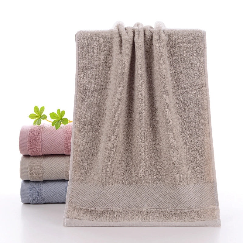 Gaoyang Cotton Absorbent Face Towel Embroidered Polyester Cotton Soft Washcloth Independent Packaging|Home & Living - Bath Towels