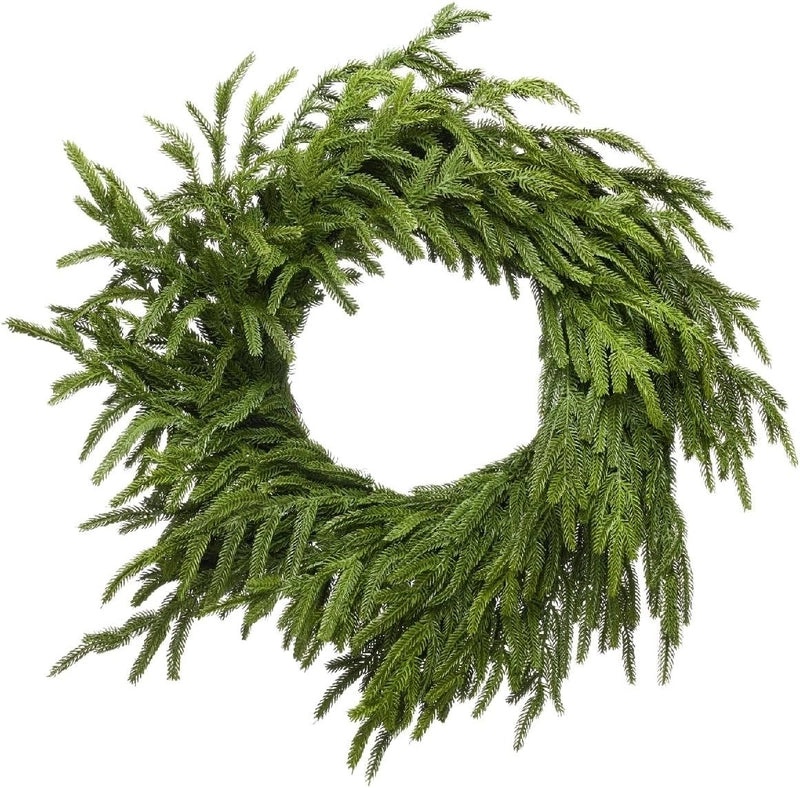 Christmas Rattan Wreath Holiday Ornament for Door Window Wall Outdoor Decoration|Home Decor