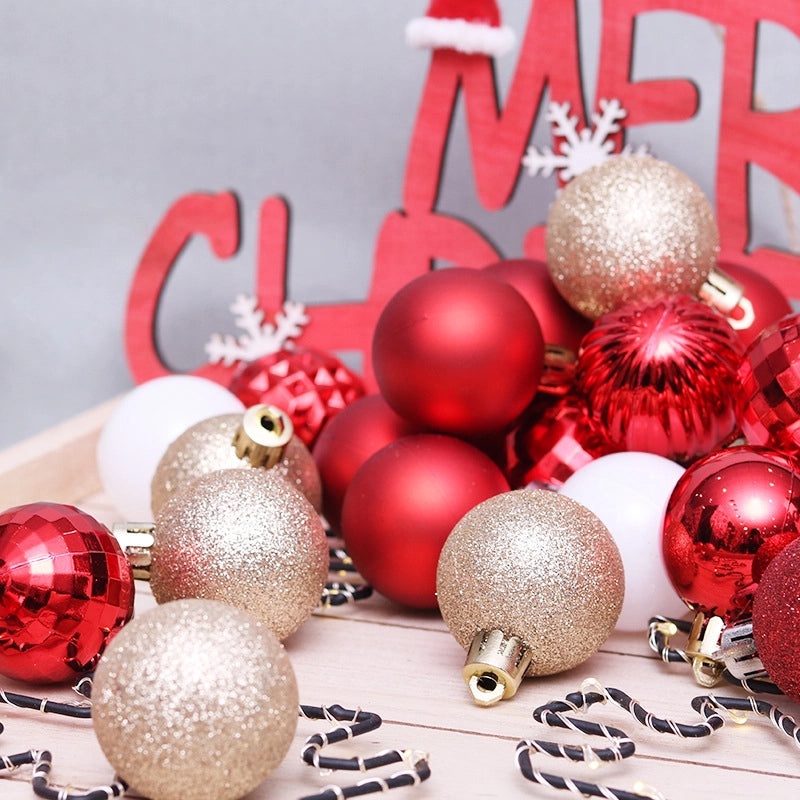 Christmas Ball Ornaments Set of 24|Christmas Decorations