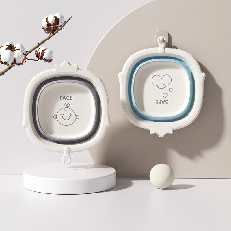 Minimalist Folding PP Basin for Bathing and Washing | Home & Bath Accessories