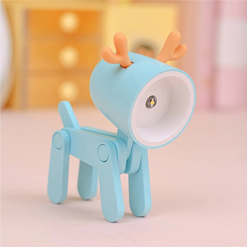 Cute Cartoon Deer Plastic Night Light for Indoor Use|Home Decor & Lighting