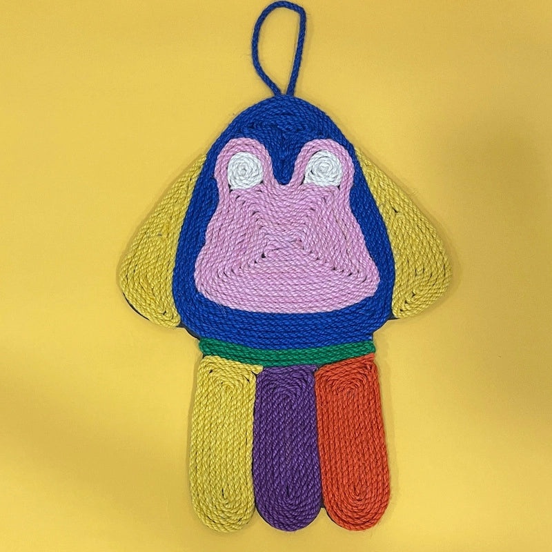 Cactus-shaped Sisal Cat Scratching Pad Anti-Slip Sofa Protector Cat Claw Grinder Toy|Pet Supplies Cat Accessories