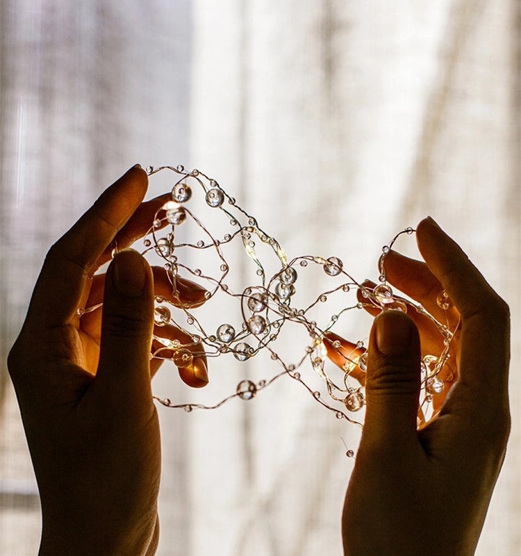 Casual Pearl String Lights for Festivals and Parties|Home Decor & Lighting Accessories