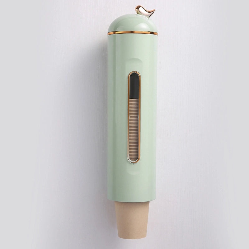 Automatic Wall-mounted Disposable Paper Cup Holder | Home & Kitchen Storage