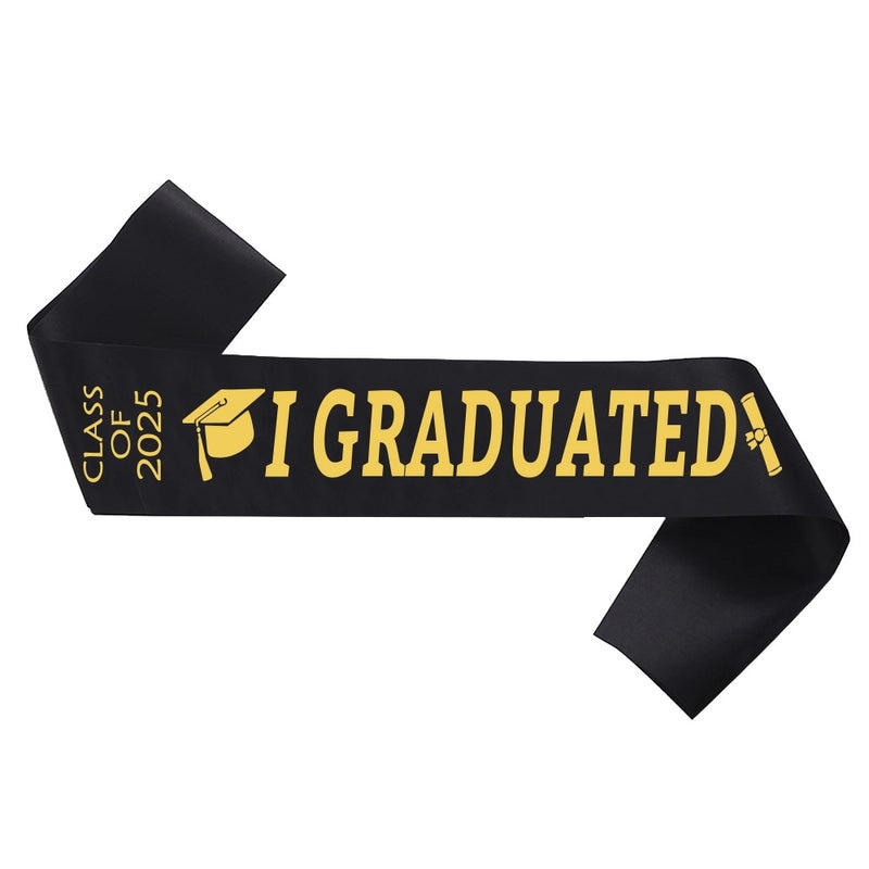 Graduation Season Crown and Shoulder Belt Set for Prom and Party | Accessories & Jewelry