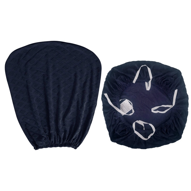 Elastic Jacquard Office Swivel Chair Cover Split Stool Backrest Protector Stretch Chair Cover|Office Furniture Accessories