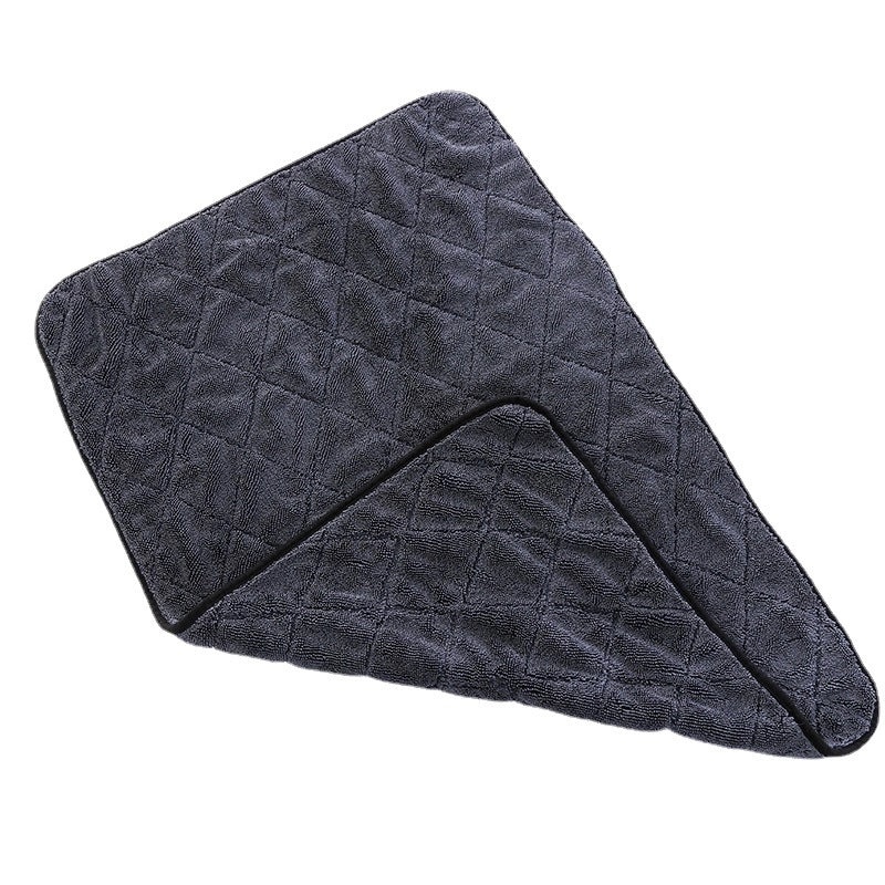 Double-layer Braided Twist Soft Towel for Car Cleaning Thickened Absorbent Household Cloth|Car Care Accessories