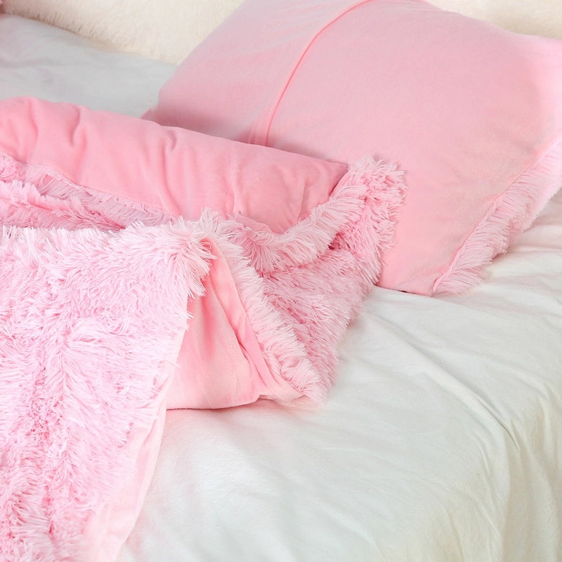 Solid Color Polyester Pillow Covers for Bedding | Home Decor & Bedding