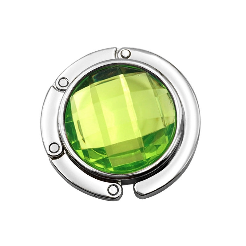 Acrylic Gem Hanging Bag Hook for Ladies - Multi-color Desktop & Fireplace Christmas Stocking Holder | Home & Kitchen Accessories