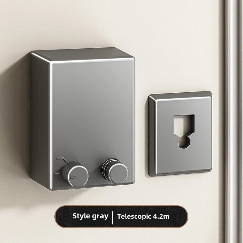 Retractable Indoor Invisible Clothesline Punch-Free Drying Rack for Balcony and Bathroom | Home & Garden Accessories