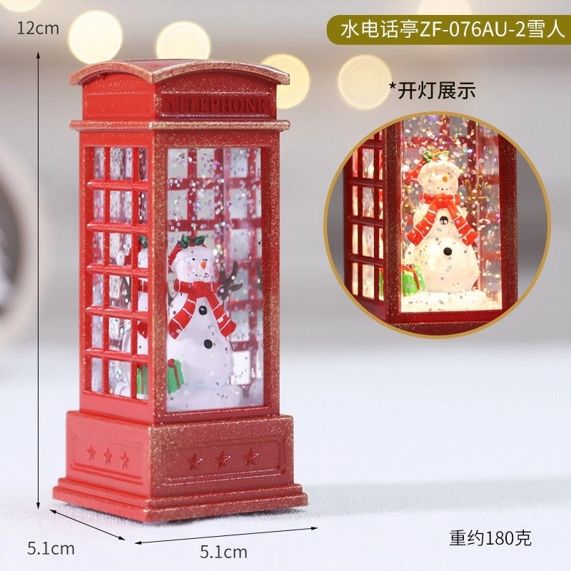 Christmas LED Night Lights Plastic Decoration for Holiday Season | Home Decor Lighting