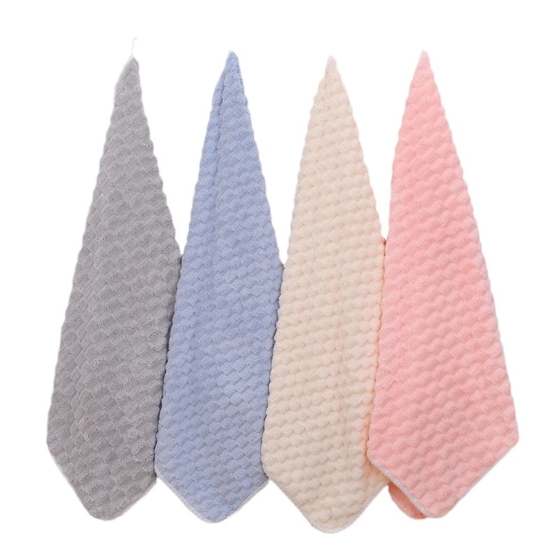 Quick-Dry Cloud Pattern Hair Drying Towel Hat Women's Wearable Thick Absorbent Bath Towel|Personal Care Accessories