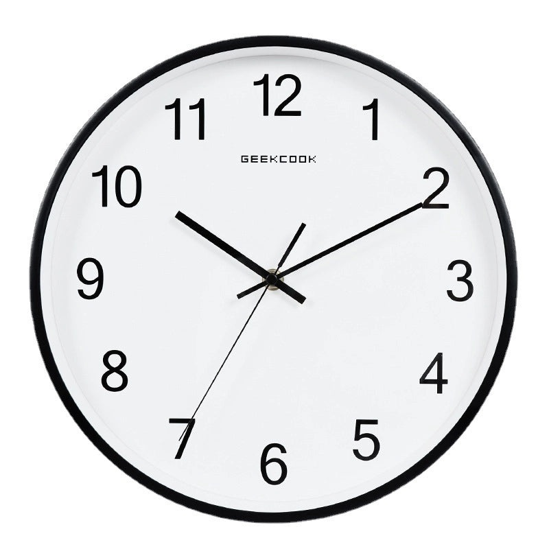 Minimalist Metal Silent Wall Clock | Home Decor Wall Clocks