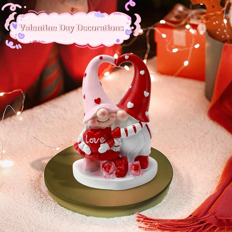 Valentine's Day Cute Cartoon Resin Table Decoration | Home Decor