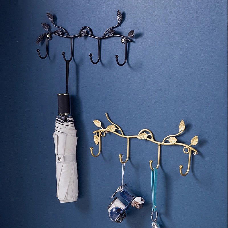 No-Drill Wall Hooks for Entrance Hall Coat Umbrella Hat Storage|Home Organization & Storage