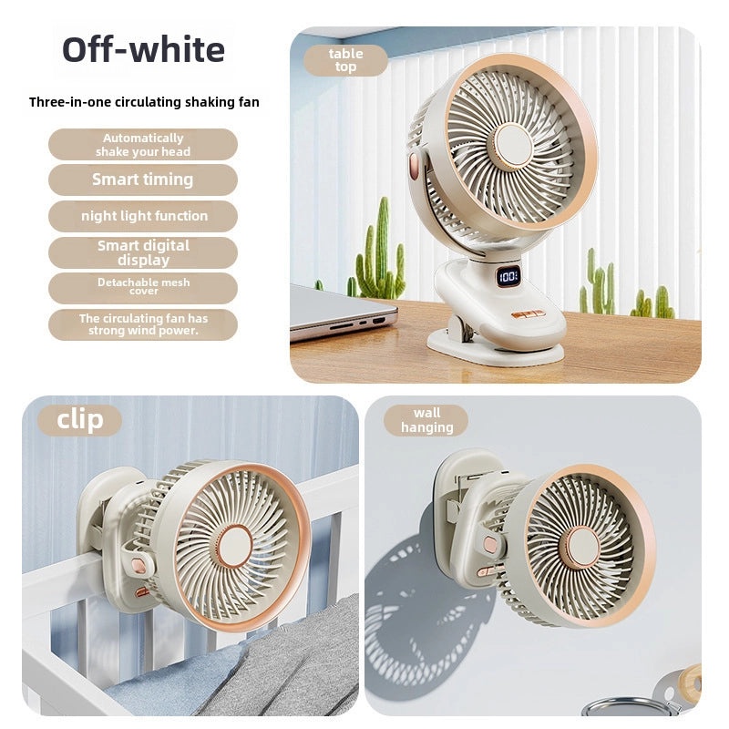 Mini Clip Fan with Brushless Motor|Home Appliances and Fans