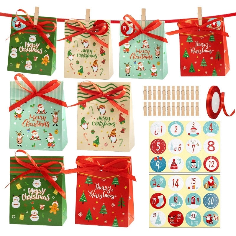 Christmas Cartoon Party Gift Wrapping Supplies|Holiday Gift Wrap & Party Decor