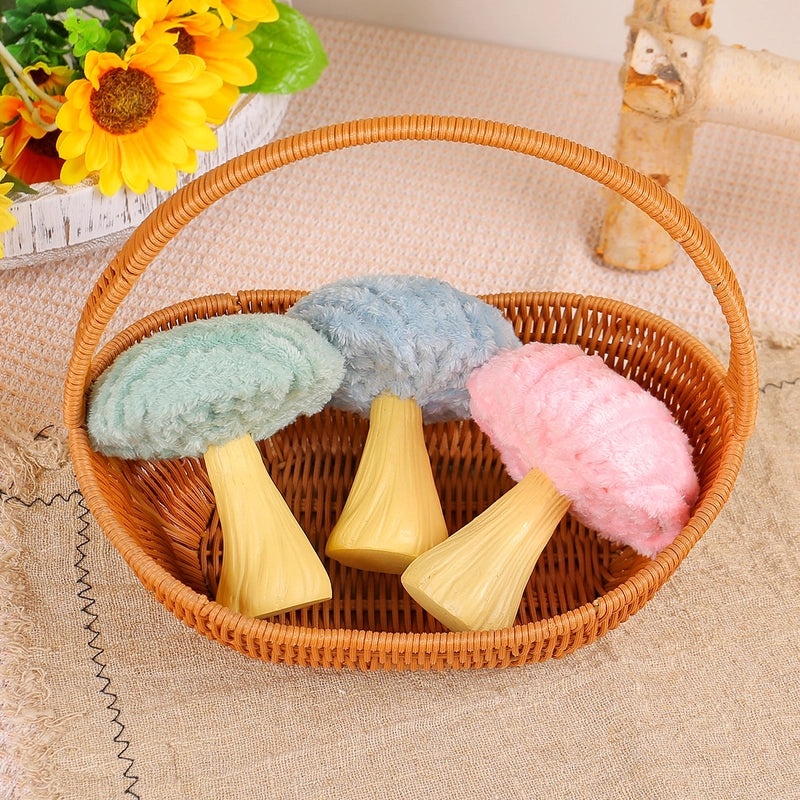 Minimalist Mushroom Plush Decorative Ornament Soft PP Cotton Gypsum Art Decoration|Home Decor