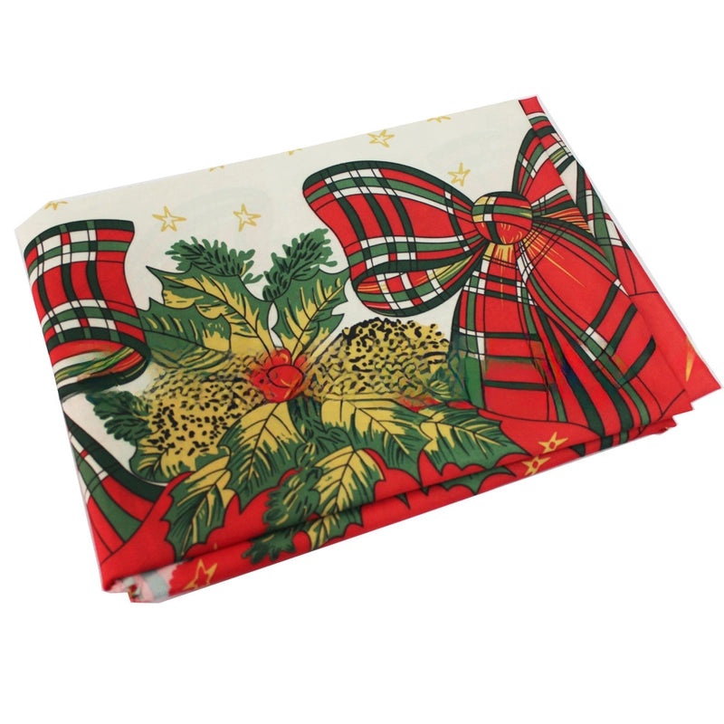 Nordic Christmas Dining Tablecloth Square Decorative Cloth for Living Room New Year Holiday Celebration|Home Decor/Table Linens