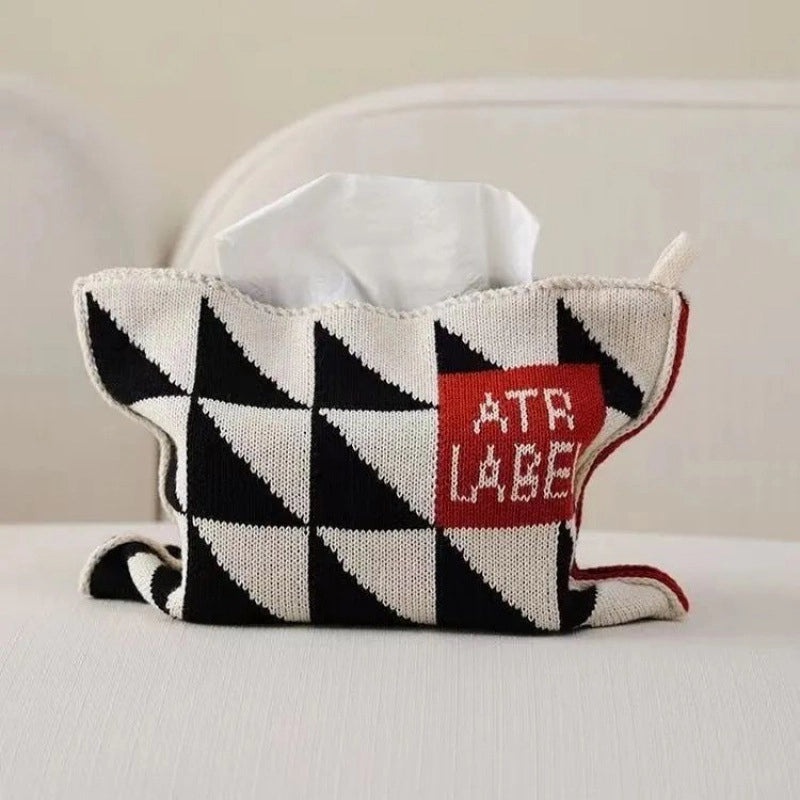 Nordic Lattice Heart Tulip Pattern Polyester Food Storage Containers|Kitchen Storage & Organization