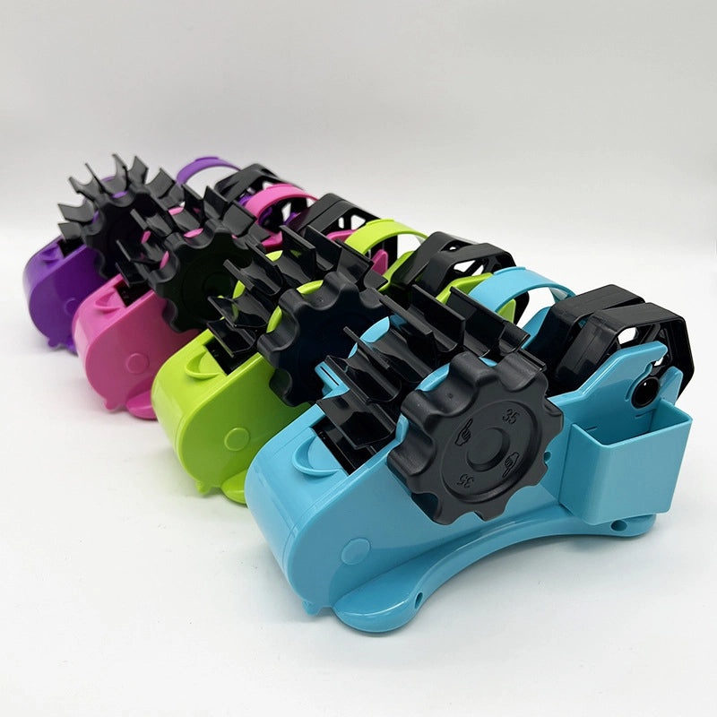 Automatic Multifunctional Transparent Tape Dispenser Roller Cutter Segmenter for Office and Home Use|办公文具