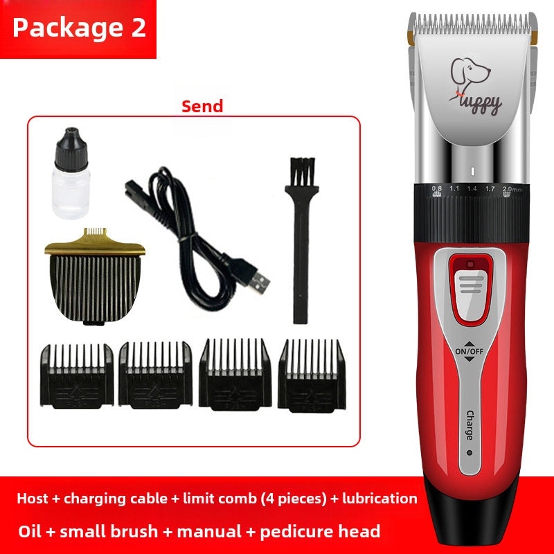 Pet Electric Hair Clipper Set for Dogs and Cats | Pet Grooming Tools