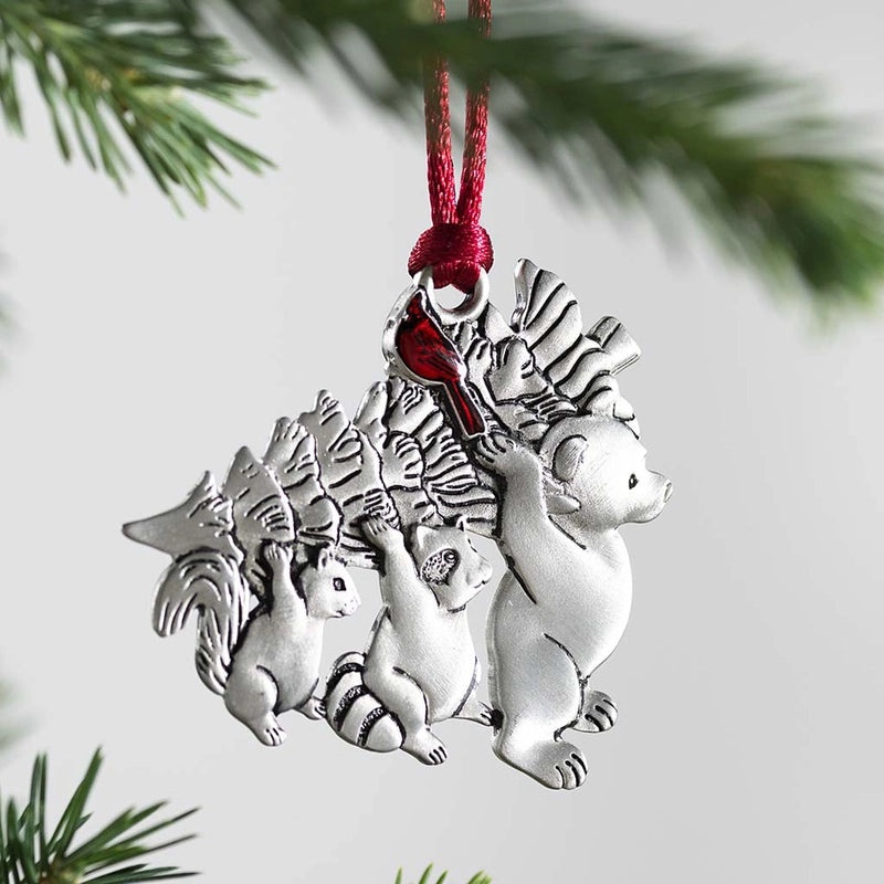 Christmas Tree Snowman Santa Claus Pendant Holiday Metal Charms | Christmas Jewelry