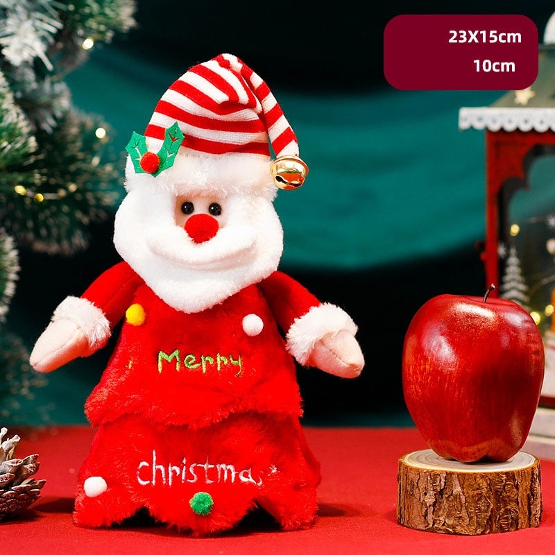 Christmas Tree Santa Claus Snowman Gift Bags Festive Party Wrapping Supplies|Holiday Party Supplies