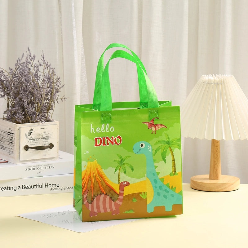 Cute Cartoon Pattern Nonwoven Casual Shopping Tote Bag|Casual Bags & Totes