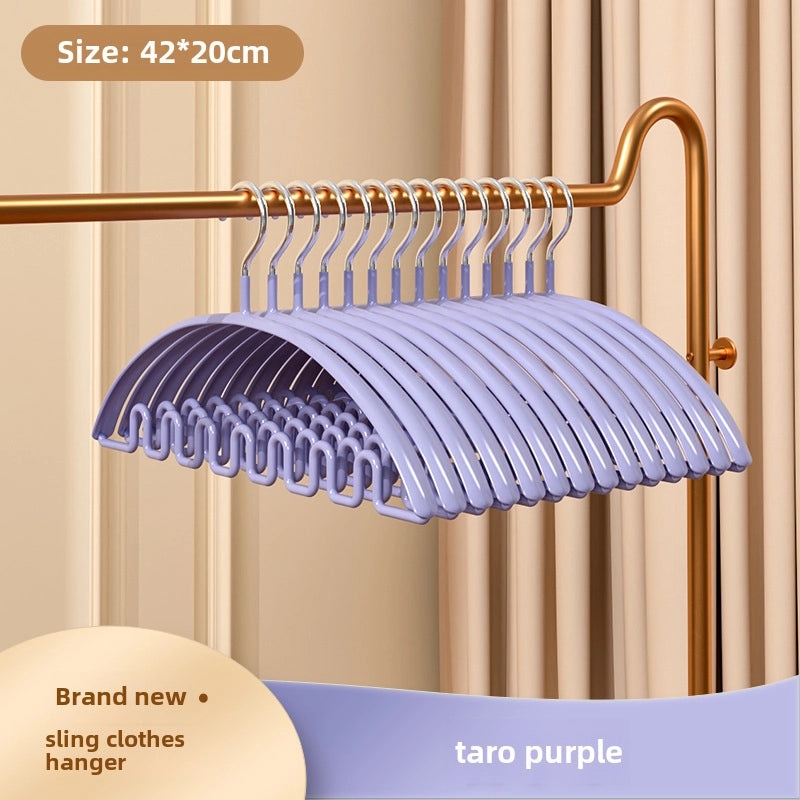 Lightweight Luxury Black Wave Pattern Underwear Hanger Multi-Functional Plastic Clothes Rack for Dormitory Storage|Home Storage & Organization