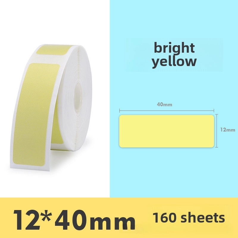 Jingchen D11 Transparent Thermal Printing Label Paper for Jewelry Cosmetic Cable | Adhesive Protective Pet Paper|Label Supplies