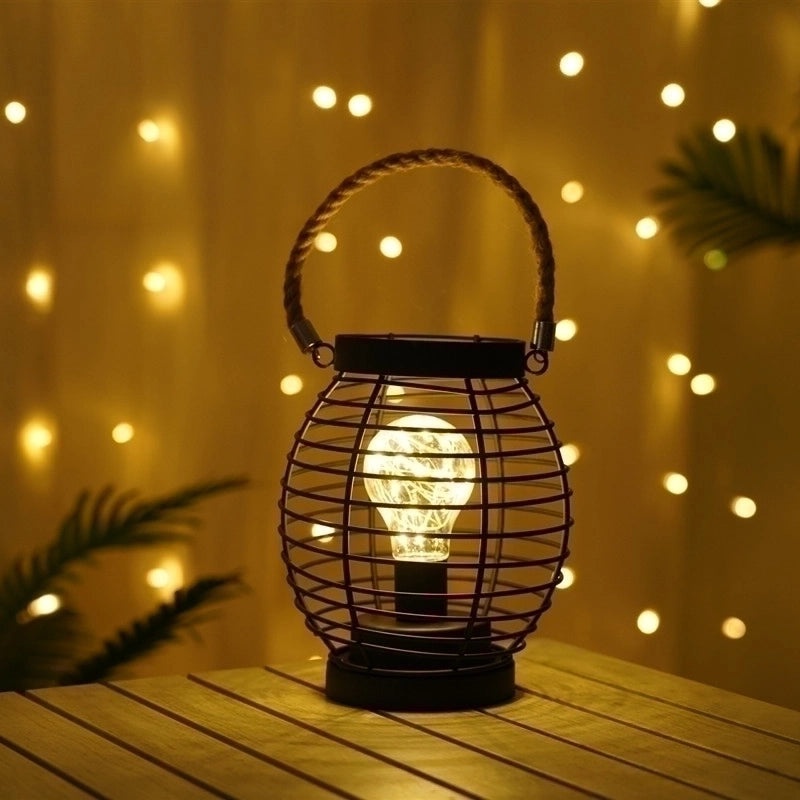 Minimalist Geometric Iron Night Lights for Indoor Parties | Home Decor Lighting