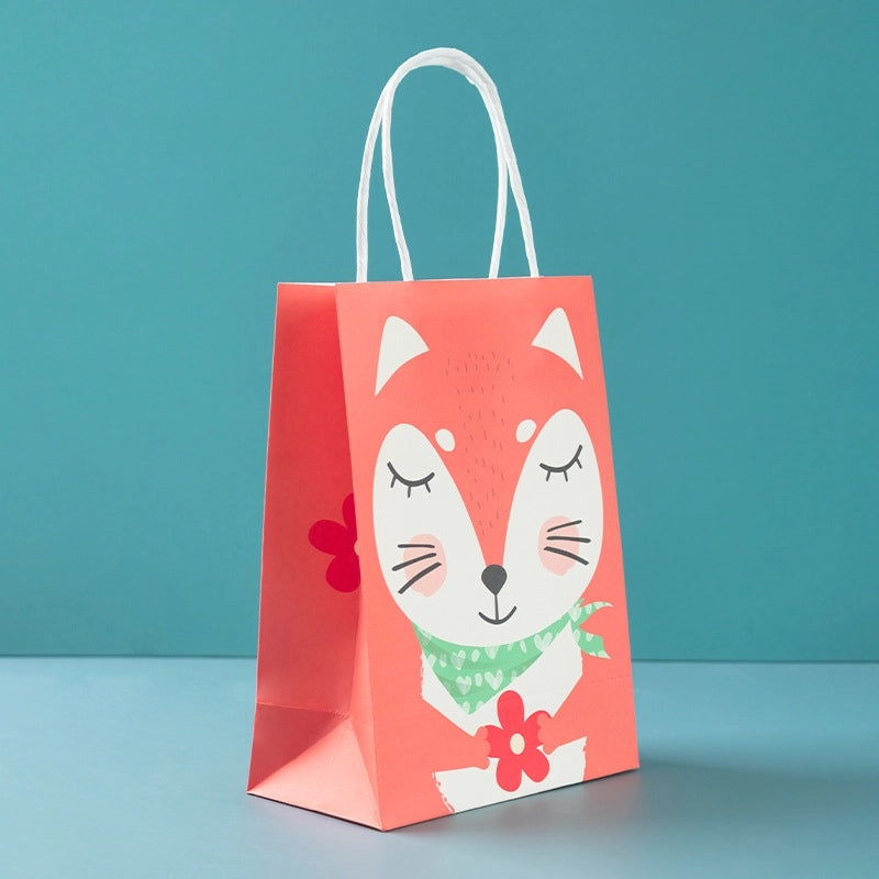 Cartoon Animal Design Holiday Party Gift Bags Durable Daily Use Wrapping Supplies|Party Supplies