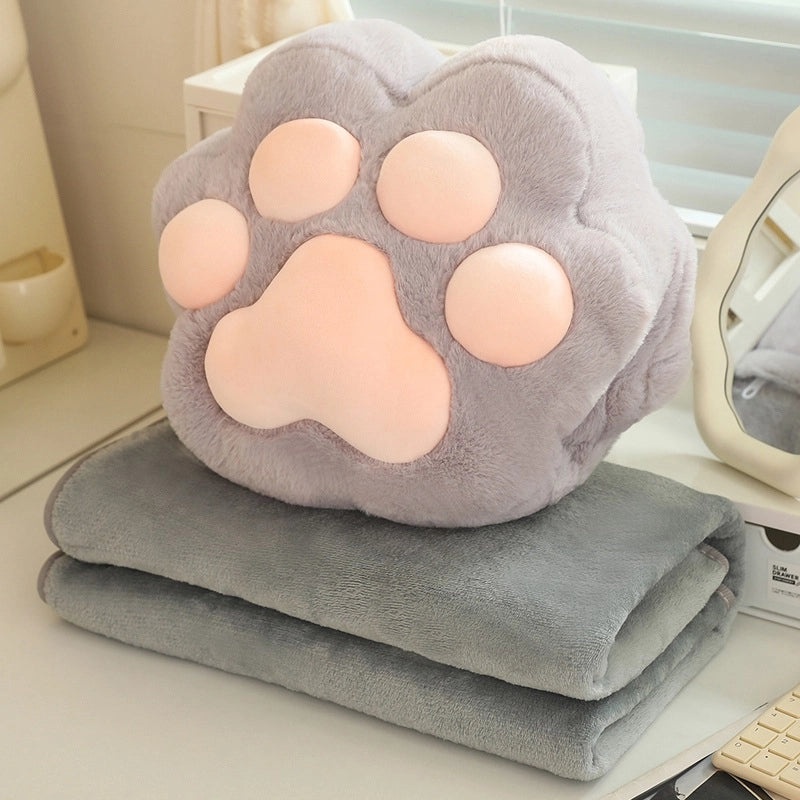 Adorable Cat Claw Plush Pillow with Soft PP Cotton Filling | Home Decor & Bedding