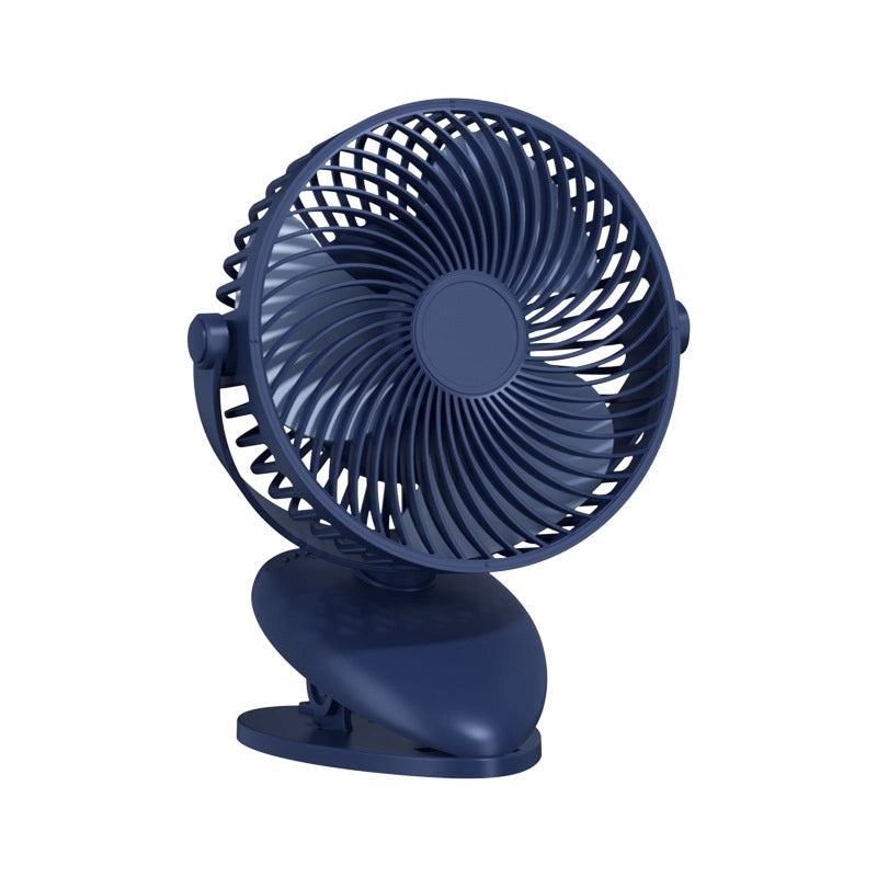 Portable Rechargeable Clip Fan with Rotating Head and Large Airflow | Home Appliances Fans