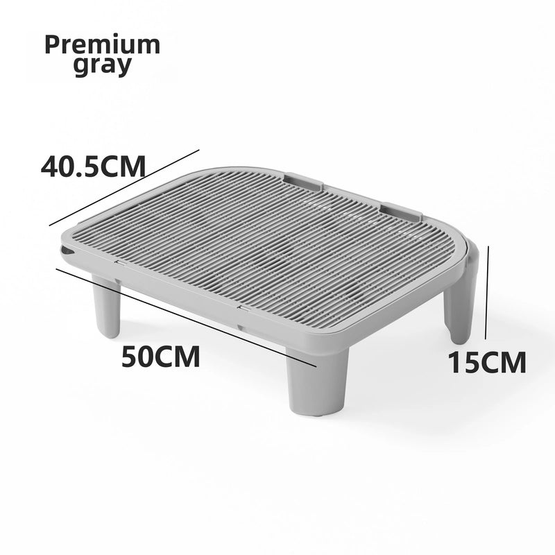 Double-layer Cat Litter Mat Anti-Tracking Pad for Cat Toilet Foot Control|Pet Supplies - Cat Accessories