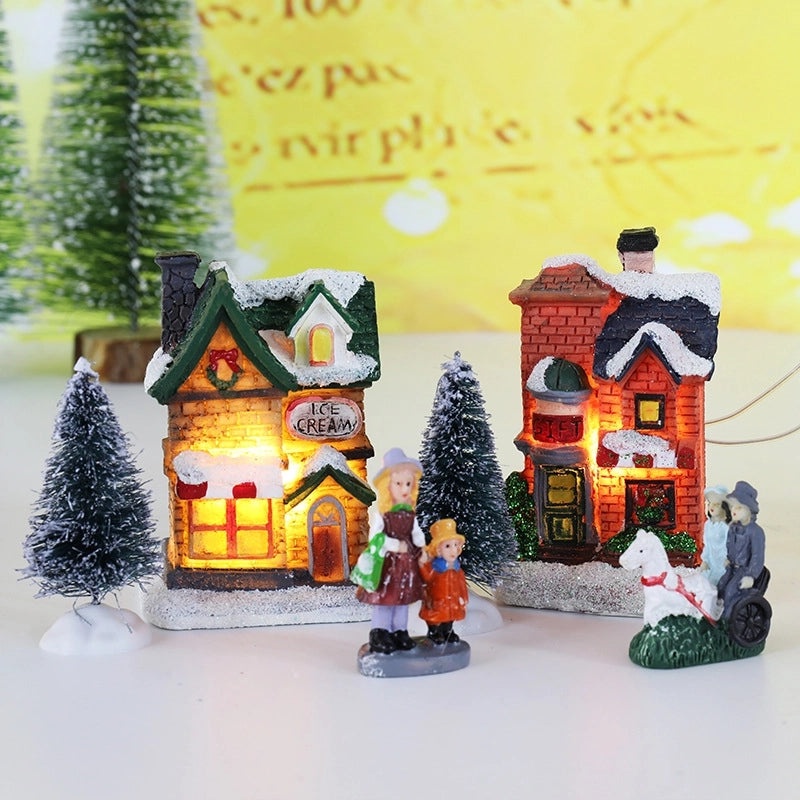 Minimalist Resin Christmas Tree Decoration for Holiday Home|Christmas Decorations