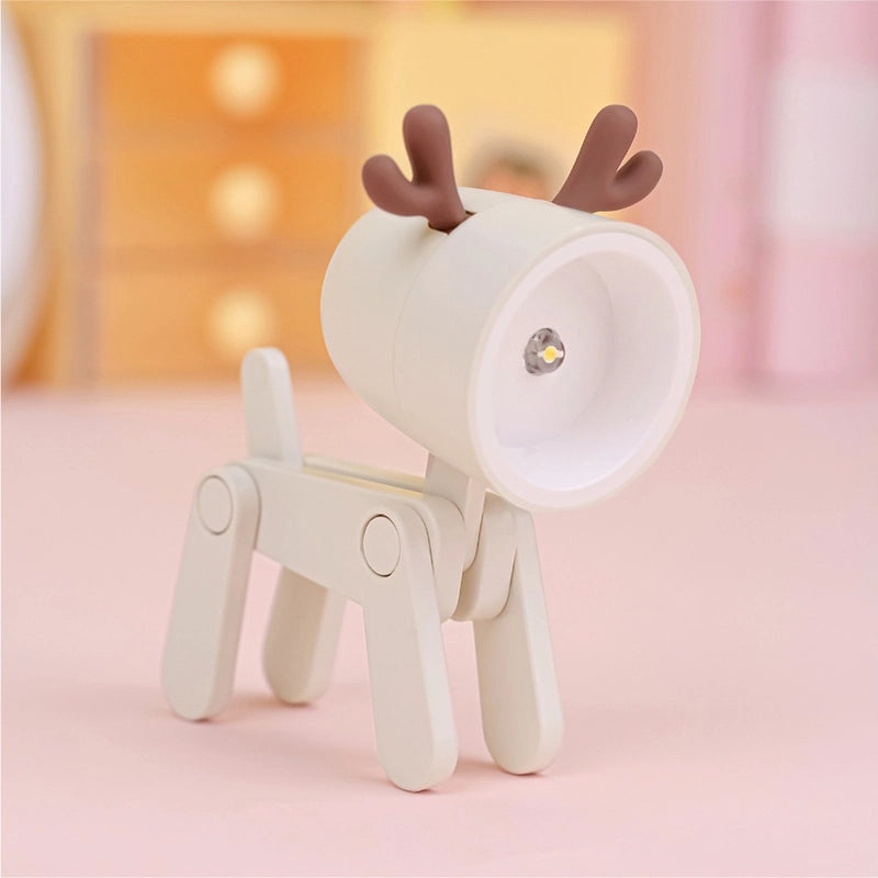 Cute Cartoon Deer Plastic Night Light for Indoor Use|Home Decor & Lighting