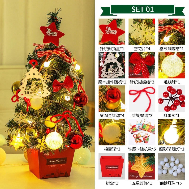 Mini Christmas Tree Jewelry Holder 50/60/90 Ornaments Desktop Holiday Decoration|Home Decor