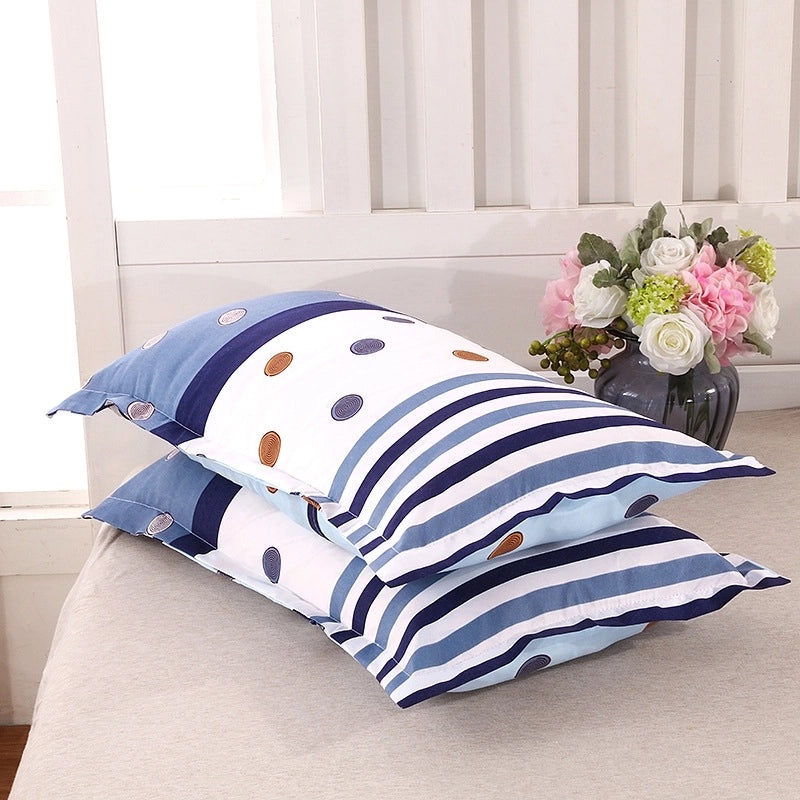 Soft Skin-friendly 100% Cotton Pillowcase for Children and Students | Home & Bedding